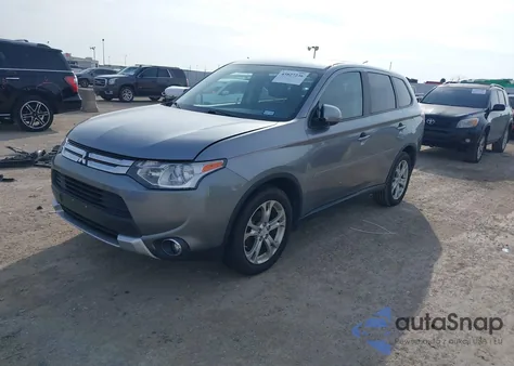 2015 Mitsubishi Outlander Se из США, поврежденный, VIN JA4AZ3A35FZ008064